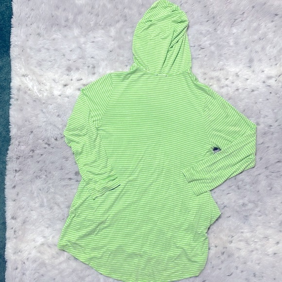 NWOT Splendid Lounge Hoodie/ Cover up- Soft Mint- Medium - Picture 11 of 15